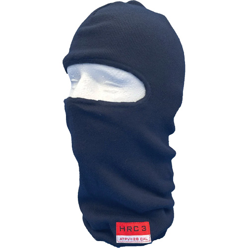 Atlas Thermax&reg; FR/AR Knitted Balaclava, Acrylic/Cotton, Blue Industrial Sales