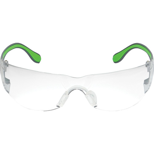 Lunettes de s&eacute;curit&eacute; gris/vert Adapt Lite, Lentille Transparent, Antibu&eacute;e/Anti-&eacute;gratignures, ANSI Z87+/R&eacute;pond ou surpasse la norme CSA Z94.3 Industrial Sales