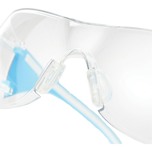 Adapt Lite Blue/White Safety Glasses, Clear Lens, Anti-Fog/Anti-Scratch, ANSI Z87+/Meets/Exceeds CSA Z94.3 Industrial Sales