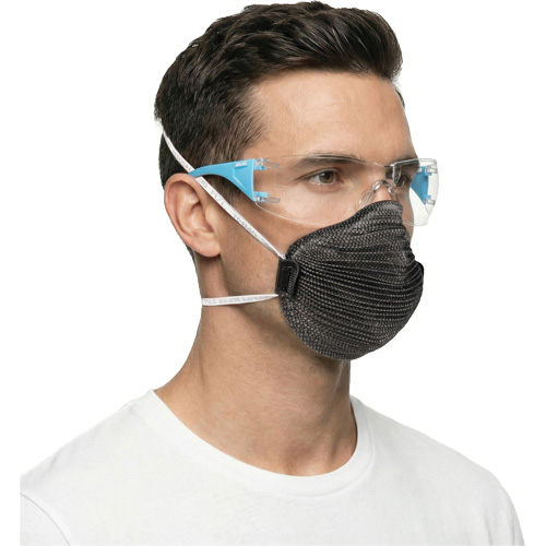 Adapt Lite Blue/White Safety Glasses, Clear Lens, Anti-Fog/Anti-Scratch, ANSI Z87+/Meets/Exceeds CSA Z94.3 Industrial Sales