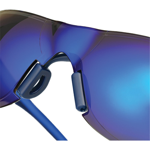 Adapt Lite Safety Glasses, Blue Mirror Lens, Anti-Fog/Anti-Scratch, ANSI Z87+/Meets/Exceeds CSA Z94.3 Industrial Sales