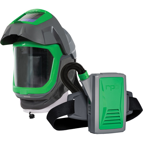 Masque de respirateur Z-Link avec joint de visage, visi&egrave;re & montage &agrave; ceinture, Respirateur &agrave; masque/Masque de soudage, Pile Lithium-ion Industrial Sales
