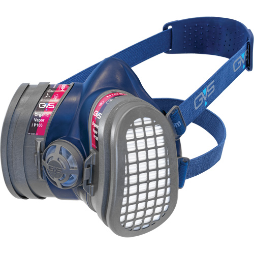 Respirateur Elipse &agrave; profil bas OV/P100 NIOSH avec filtres de rechange, &eacute;lastom&egrave;re/Thermoplastique, Moyen/grand Industrial Sales