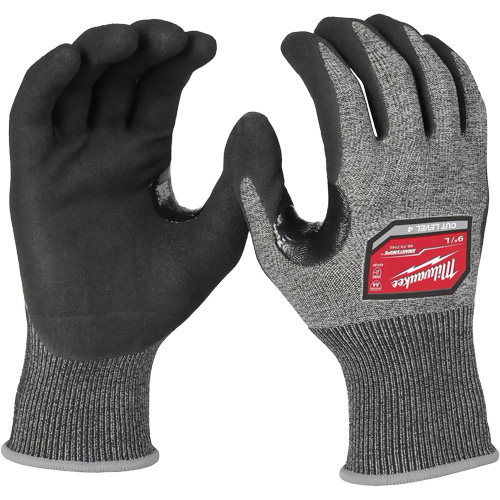 Gants haute dext&eacute;rit&eacute; r&eacute;sistants &agrave; la coupe, Taille 2T-Grand, Calibre 18, Rev&ecirc;tement Nitrile, Enveloppe en Poly&eacute;thyl&egrave;ne, ANSI/ISEA 105 niveau 4/EN 388 niveau D Industrial Sales