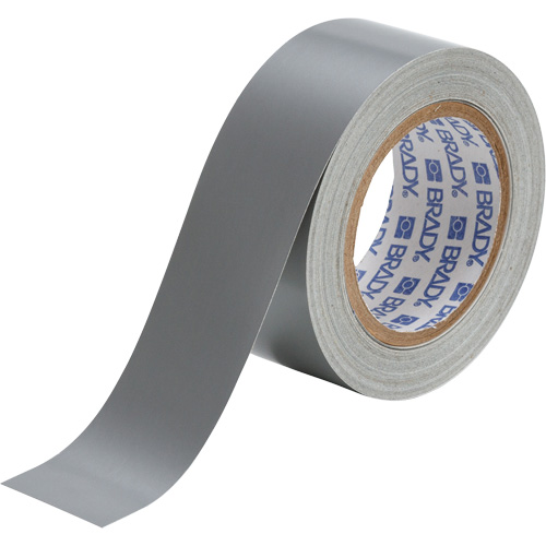 Ruban marqueur de tuyau, 90', Gris Industrial Sales