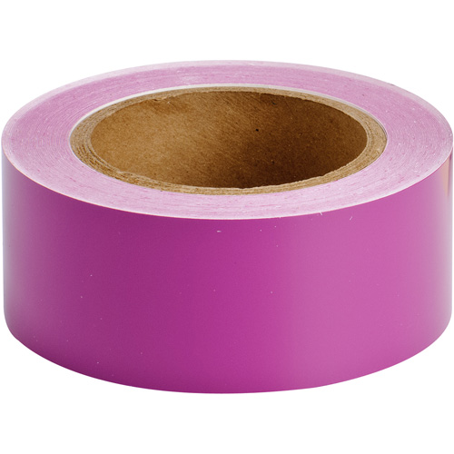 Ruban marqueur de tuyau, 90', Mauve Industrial Sales