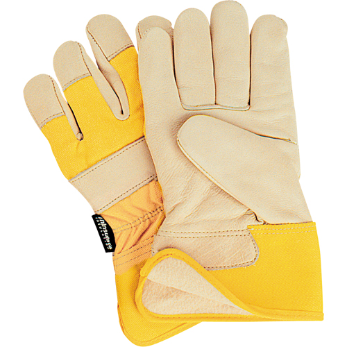 Gants d'ajusteur &agrave; chaleur sup&eacute;rieure de premi&egrave;re qualit&eacute;, Grand, Paume en Cuir fleur de vache, Doublure en Thinsulate Industrial Sales