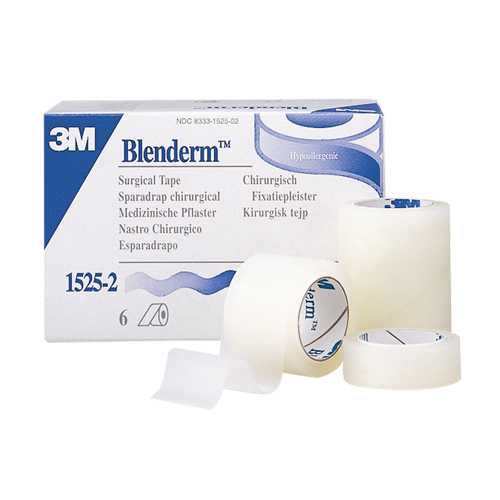 Ruban chirurgical Blenderm de 3M, Classe 1, Imperm&eacute;able, 15' lo x 2" la Industrial Sales