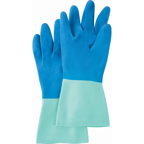 Gants Protector, Taille T-Grand/9/9,5, 13" lo, Nitrile, Doublure en Ouat&eacute;e, 28 mils Industrial Sales