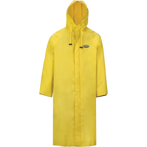 Hurricane Flame Retardant/Oil Resistant Rain Suits - 48" Coat, 5X-Large, Yellow Industrial Sales