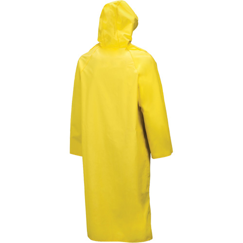 Hurricane Flame Retardant/Oil Resistant Rain Suits - 48" Coat, 5X-Large, Yellow Industrial Sales