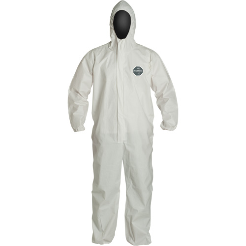 ProShield&reg; 60 Coveralls, Small, White, Microporous Industrial Sales