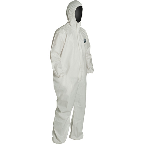 ProShield&reg; 60 Coveralls, Small, White, Microporous Industrial Sales