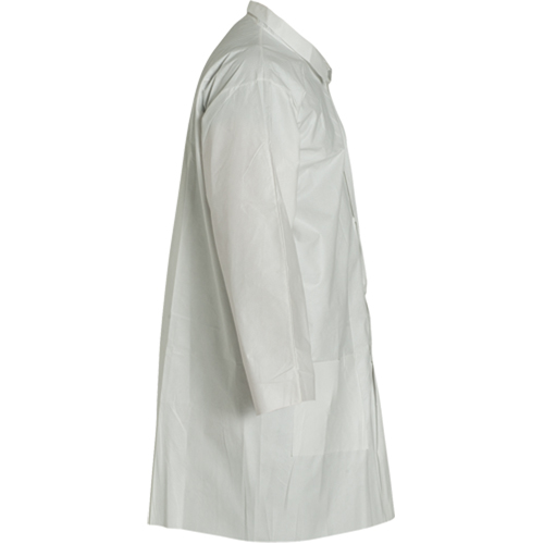 Sarrau de laboratoire ProShield 60, Microporeux/Polypropyl&egrave;ne, Blanc, Moyen Industrial Sales