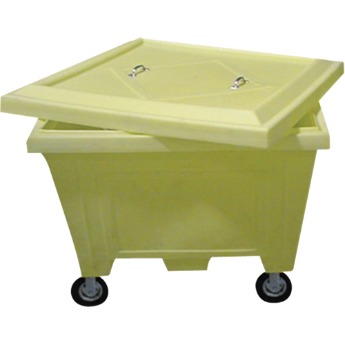 Extra Large Tote with 4" Wheels, 223 US gal. Capacity Industrial Sales