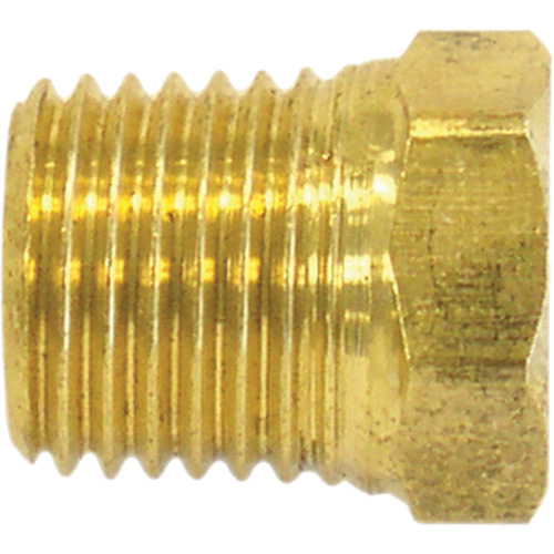 Pipe Plug (Hex Head), 1/4" Dia., Brass Industrial Sales
