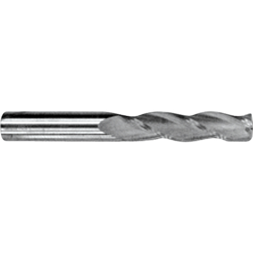 Long Series End Mill, 1/4" Dia., 4 Flutes, Carbide Industrial Sales