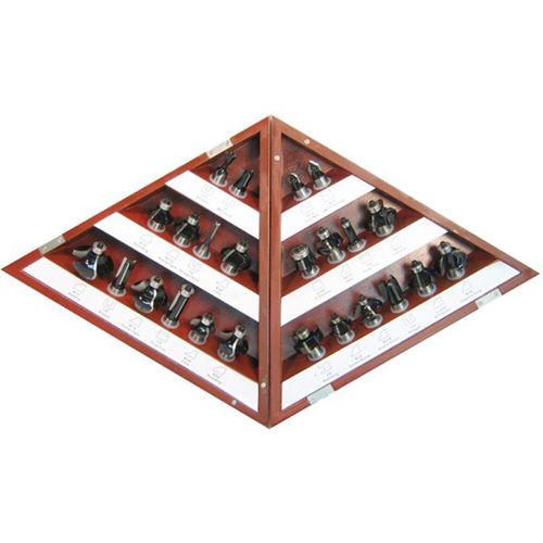 3-Flute Carbide-Tipped Router Bit Sets Industrial Sales