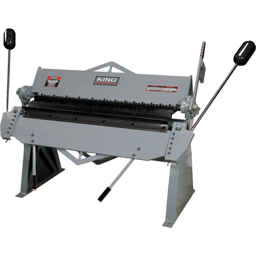 Floor Model Box & Pan Brakes, 24" W x 65" L x 48" H Industrial Sales