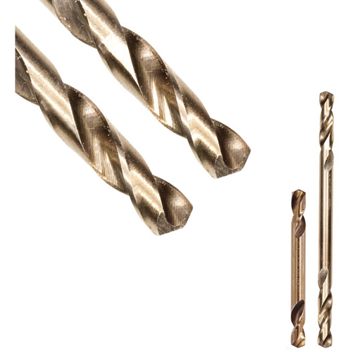 Foret de s&eacute;rie extra courte double SST+, F, Acier rapide, Cannelure 1-7/64", Pointe de 135° Industrial Sales