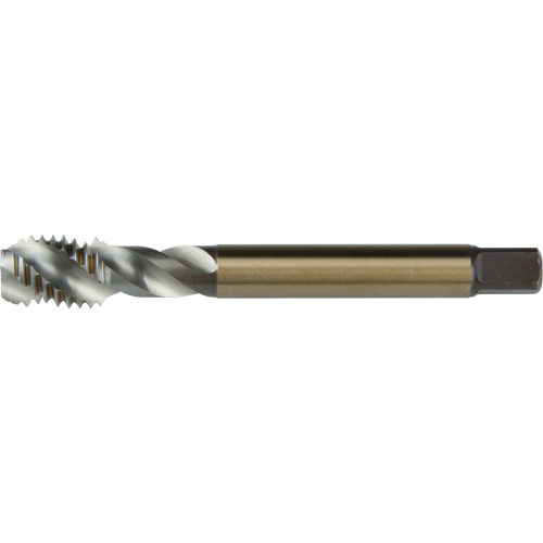 45° Spiral Flute Tap, High Speed Cobalt, M6x1 Thread, 66 mm L Industrial Sales