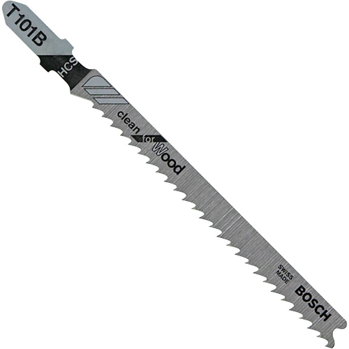 Lame de scie alternative pour la coupe du bois, Acier &agrave; haute teneur en carbone, Tige en T, 4" lo, 10 dents par pouce Industrial Sales