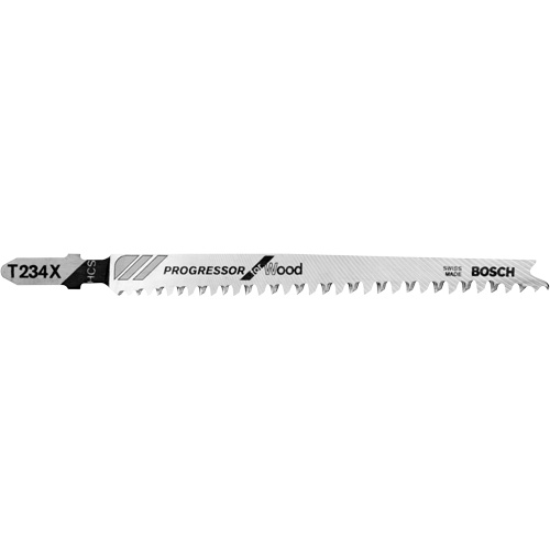 Lame de scie sauteuse, Acier &agrave; haute teneur en carbone, Tige en T, 4-5/8" lo, 8-12 dents par pouce Industrial Sales