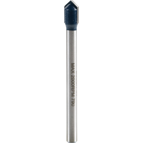 Glass and Tile Bit, Carbide, 4" Flute Industrial Sales