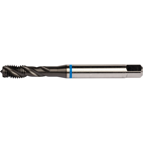 Blue Shark Spiral Flute Tap, High Speed Cobalt, 1/4"-28 Thread, 3.15" L Industrial Sales