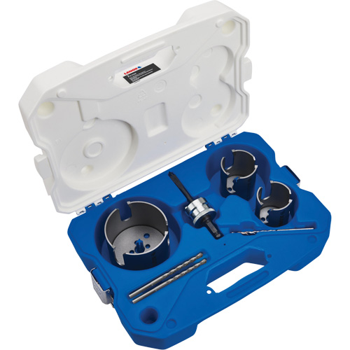 Multi-Materials Hole Saw Set, 7 Pieces Industrial Sales