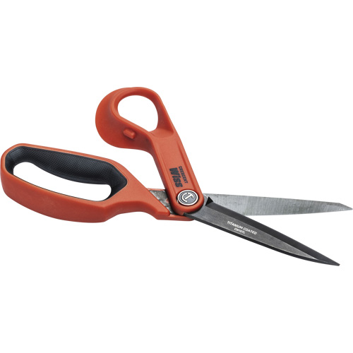 Cisaille pour ouvrier professionnel, 10", Poign&eacute;e Anneaux Industrial Sales