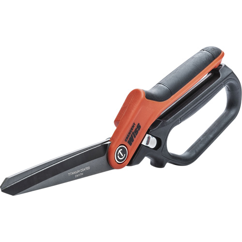 Cisaille robuste pour ouvrier professionnel, 11", Poign&eacute;e Anneau unique Industrial Sales