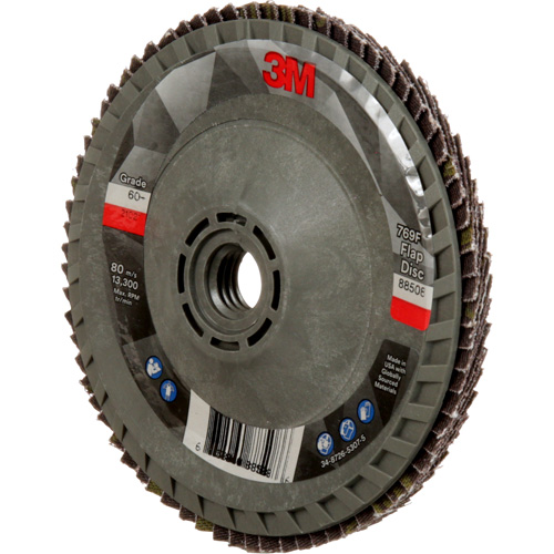 769F Quick Change Flap Disc, 4-1/2" x 5/8"-11, Type 29, 60+ Grit, Ceramic Industrial Sales