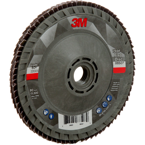 769F Quick Change Flap Disc, 4-1/2" x 5/8"-11, Type 29, 80+ Grit, Ceramic Industrial Sales