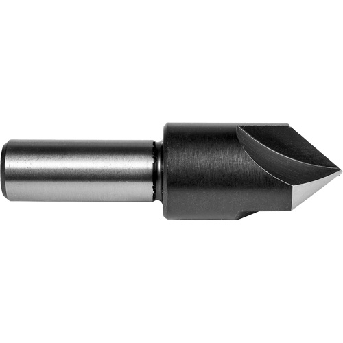 Fraise conique &agrave; centrer &agrave; 3 cannelures, 1/4", Cannelure Spirale, Acier rapide, Tige Droit Industrial Sales
