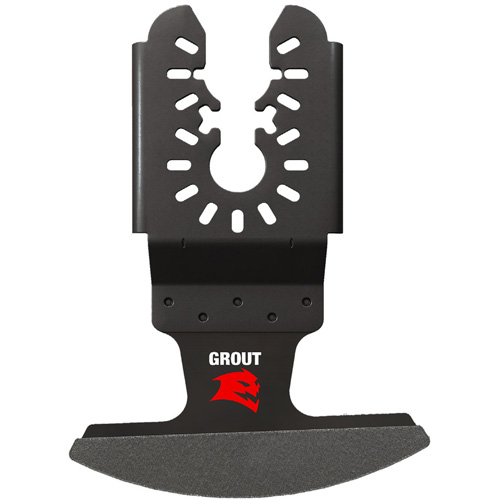 Lame oscillante au grain en diamant de taille universelle 2-3/4" pour coulis Industrial Sales