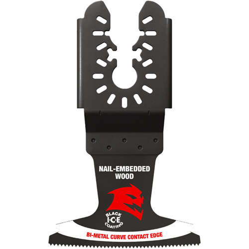 Lame oscillante Bi-Metal Demo Demon de taille universelle 2-1/2" pour bois avec clous Industrial Sales