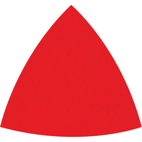 Feuilles de ponçage en triangle Hook & Lock de 3-1/8" &agrave; grain 80 pour la finition Industrial Sales