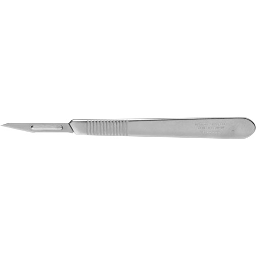 Small GRAFIX Scalpel with Prominent Point, Metal Blade Industrial Sales
