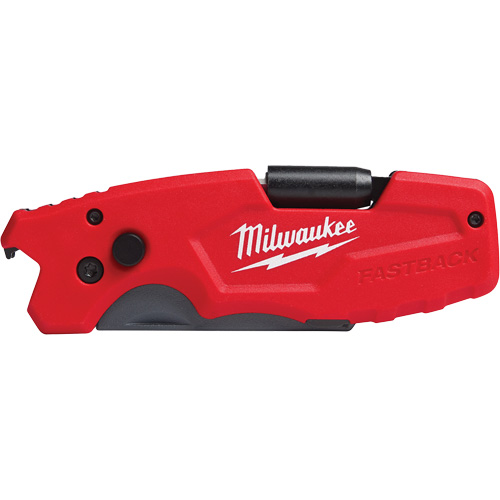 Couteau utilitaire pliant 6-en-1 Fastback, 8-3/4" lo, 6 fonctions, 1 lb Industrial Sales