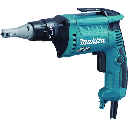 Drywall Screwdriver, 1/4" Chuck, 6 A, 120 V, 0-4000 RPM, Keyless Chuck Industrial Sales