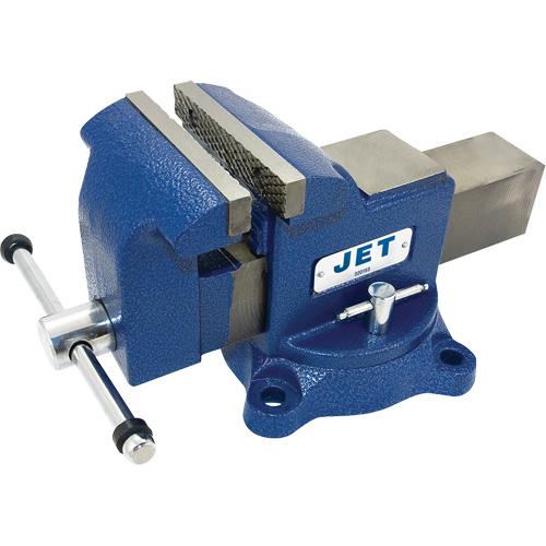 JSV-6HD Heavy-Duty Vise with 6" Swivel Base, 4" Jaw Width, 4" Throat Depth Industrial Sales