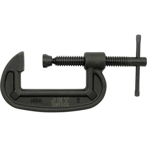 Serre-joint en C robuste, Capacit&eacute; de 2" (50,8 mm), Profondeur de gorge de 1" (25,4 mm) Industrial Sales