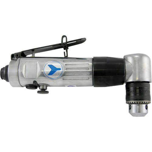 Heavy-Duty Reversible Angle Head Drill, 3/8" Chuck, 1700 No Load RPM Industrial Sales