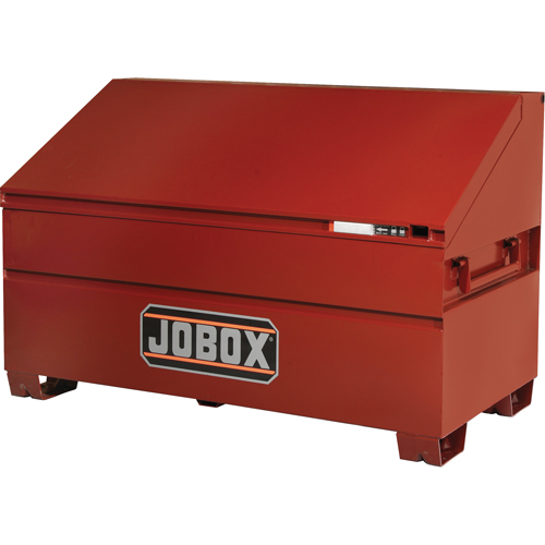 Slope Lid Chest, 60" x 30" x 39-1/2", Steel, Red Industrial Sales