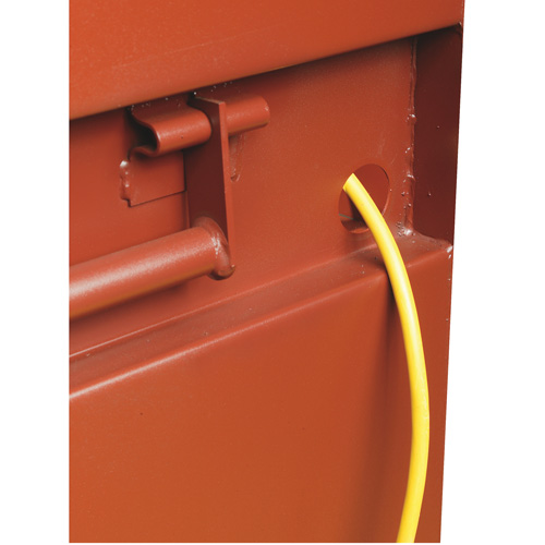 Armoire &agrave; tablettes Jobsite, Acier, 47,5 pi³, Rouge Industrial Sales