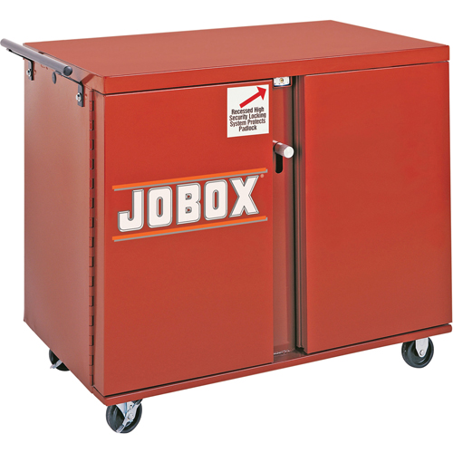 Rolling Work Bench, 43-7/8" W x 38-1/2" H x 26-7/8" D, 21.7 Cubic Feet Capacity Industrial Sales