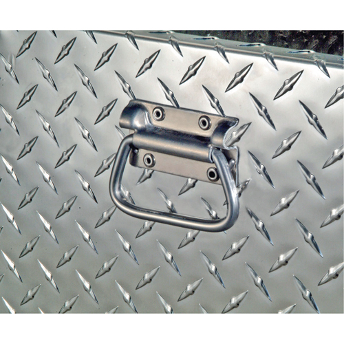 R&eacute;servoir de transfert pour carburant & coffre en aluminium, Aluminium, Capacit&eacute; 74 gal., Argent Industrial Sales