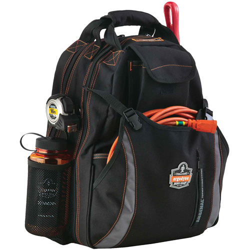 Sac &agrave; dos pour outils 5843 Arsenal, 13-1/2" lo x 8-1/2" la, Noir, Polyester Industrial Sales