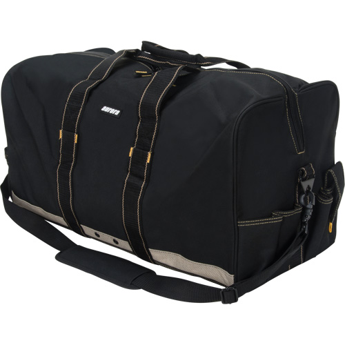 All-Purpose Gear Bag, Polyester, 8 Pockets, Black Industrial Sales